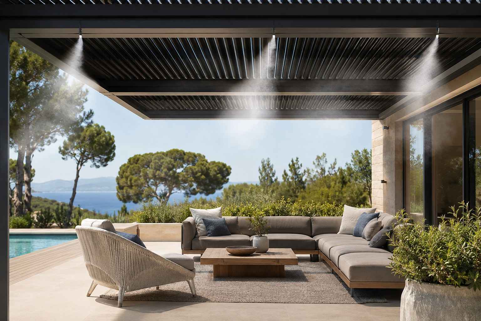 Brumisateur terrasse